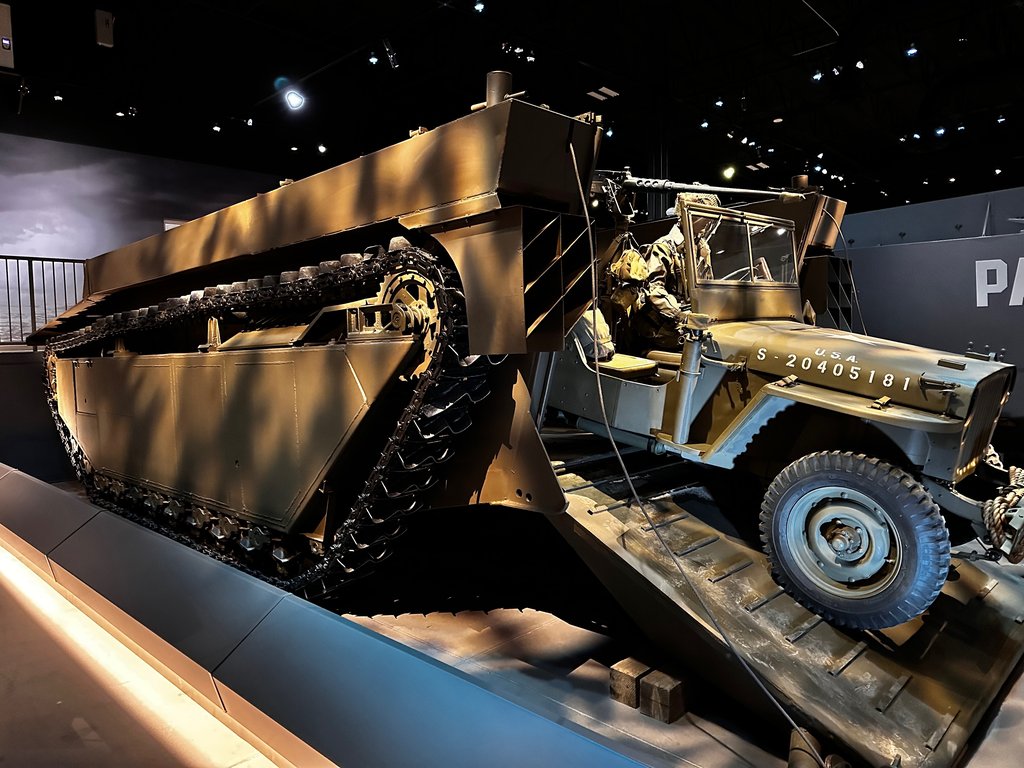 Jeep disembarkment