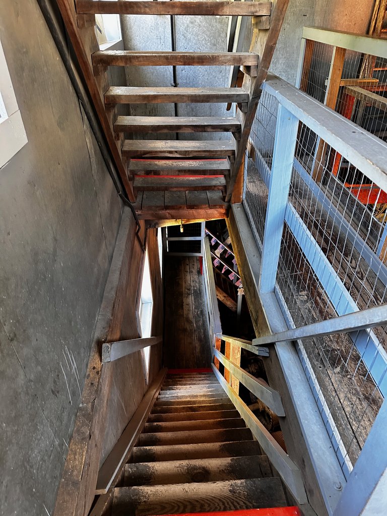 Mine stairs