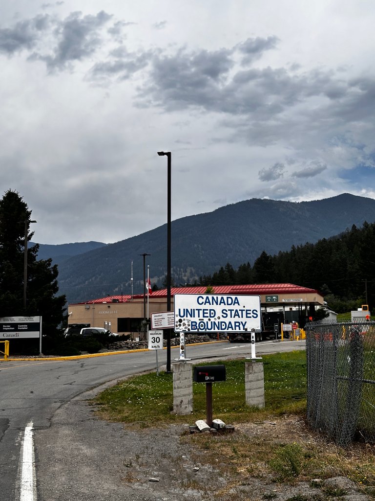 Canadian border