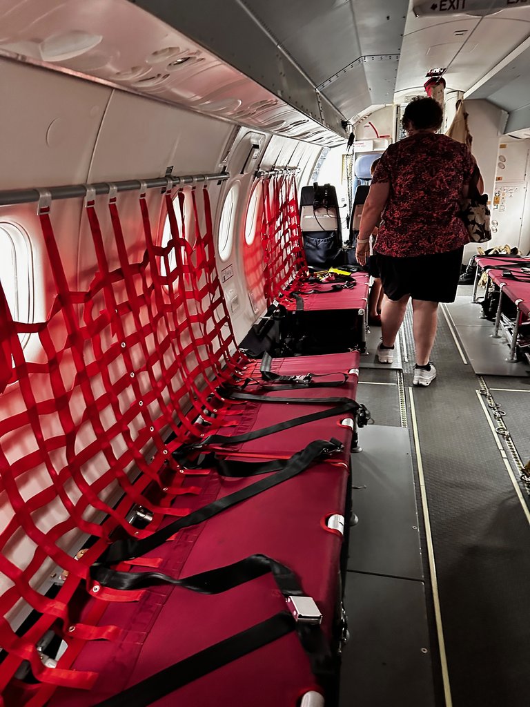 Plane inside